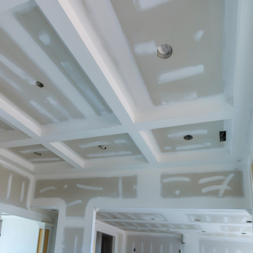 Drywall texture matching repair